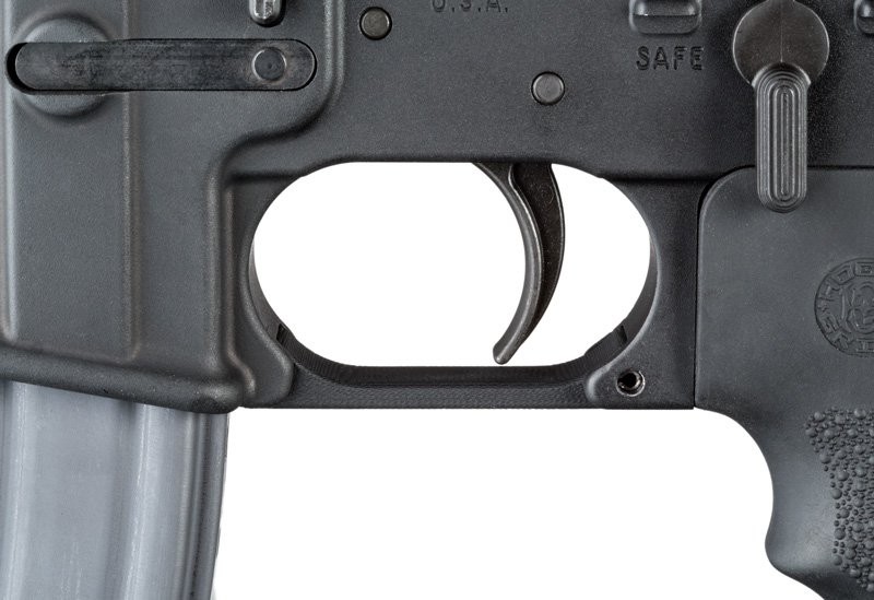 AR-15/M-16 Straight Trigger Guard G10 - Solid Black