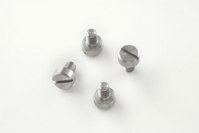 Ruger MK II, III, IV Screws (4) Slotted - Stainless Finish