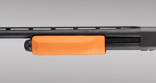 Remington 870 12 Gauge Less Lethal Orange OverMolded Shotgun Forend