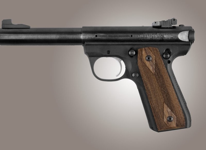 Ruger MK III 22/45 RP Rosewood Checkered