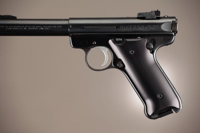 Ruger MK II / MK III Aluminum - Brushed Gloss Black Anodize 