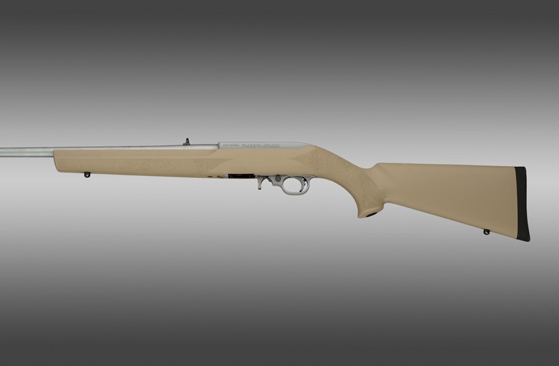Ruger 10-22 Standard Barrel Flat Dark Earth Rubber OverMolded Stock