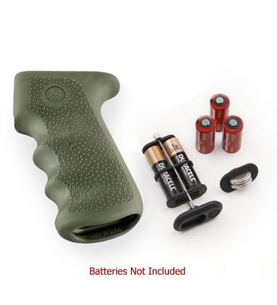 AK-47/AK-74 Rubber Grip OD Green with Storage Kit