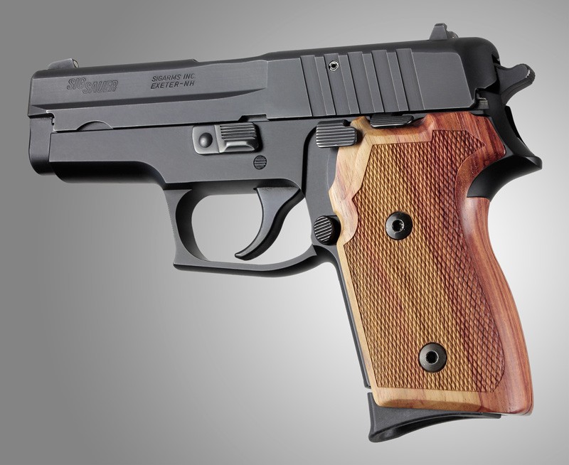 SIG Sauer P245 Tulipwood Checkered