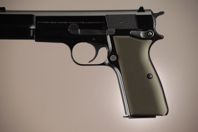 Browning Hi-Power Aluminum - Matte Green Anodized