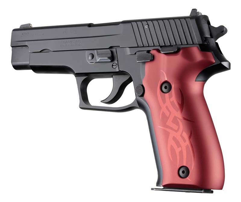 SIG Sauer P226 DA/SA Tribal Aluminum - Red Anodize