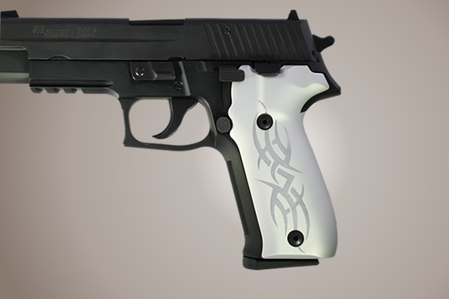 SIG Sauer P226 Tribal Aluminum - Clear Anodize