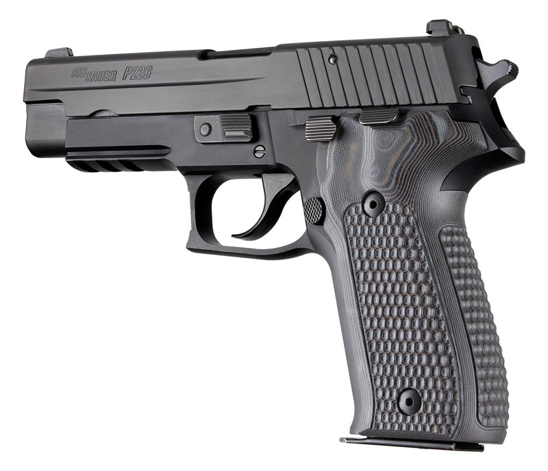 SIG Sauer P226 Piranha Grip G10 - G-Mascus Black/Gray