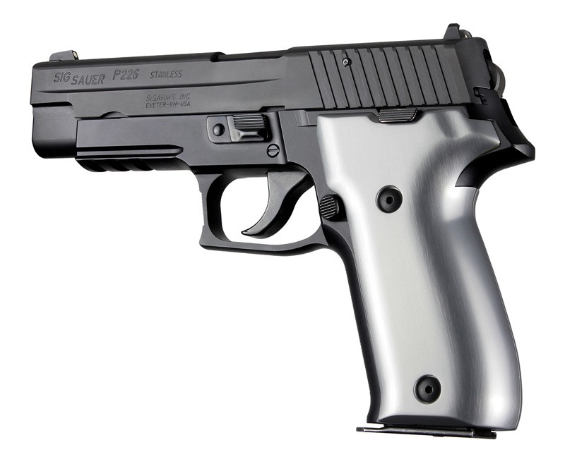 SIG Sauer P226 DAK Aluminum - Brushed Gloss Clear Anodize 