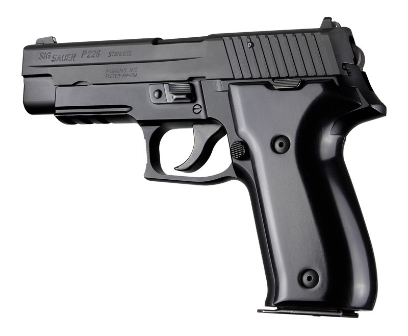 SIG Sauer P226 DAK Aluminum - Brushed Gloss Black Anodize 