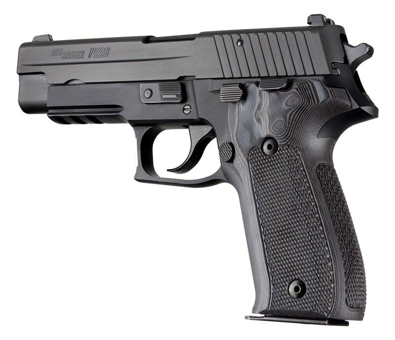 SIG Sauer P226 Checkered G10 - G-Mascus Black/Gray