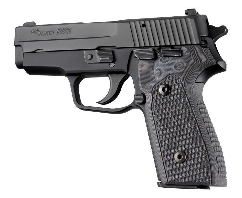 SIG Sauer P225-A1 Piranha Grip G10 - G-Mascus Black/Grey