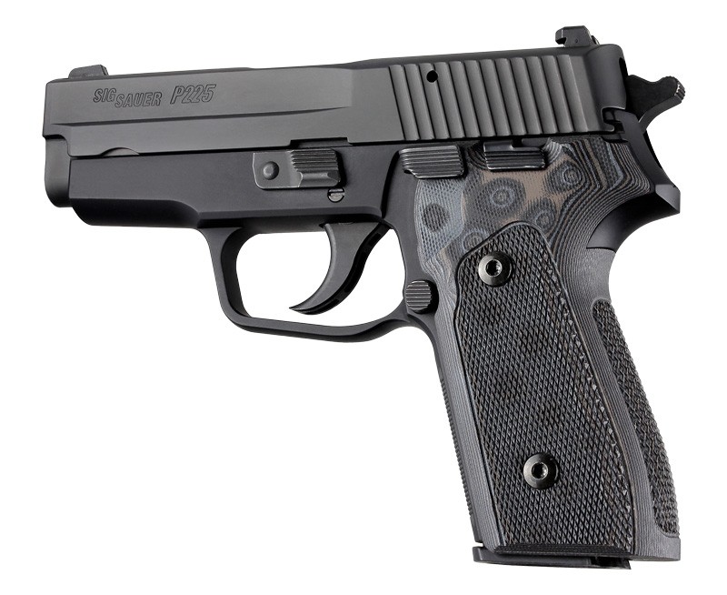 SIG Sauer P225-A1 Checkered G10 - G-Mascus Black/Grey