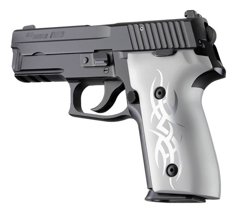 SIG Sauer P228 P229 DAK Tribal Aluminum - Clear Anodize
