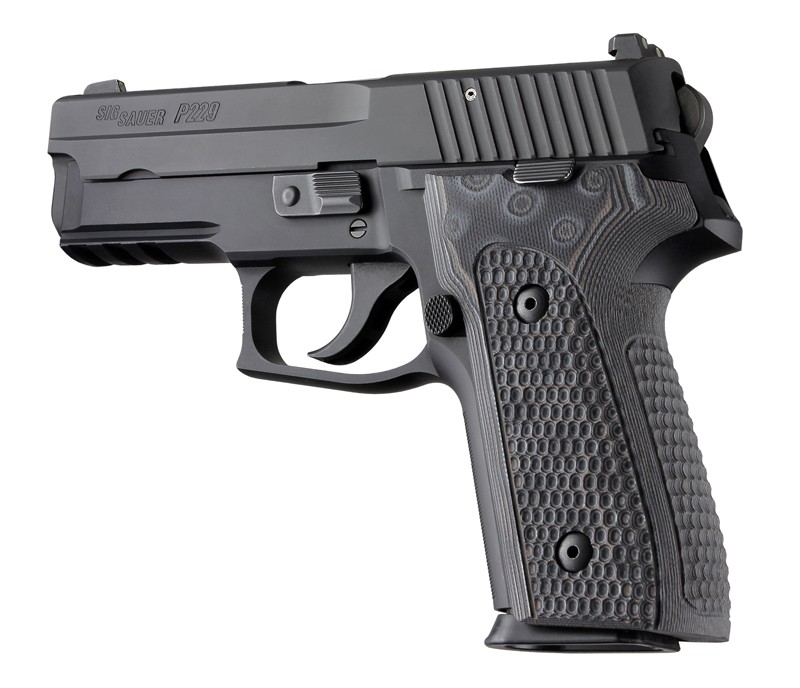 SIG Sauer P228 P229 DAK Piranha Grip G10 - G-Mascus Black/Gray