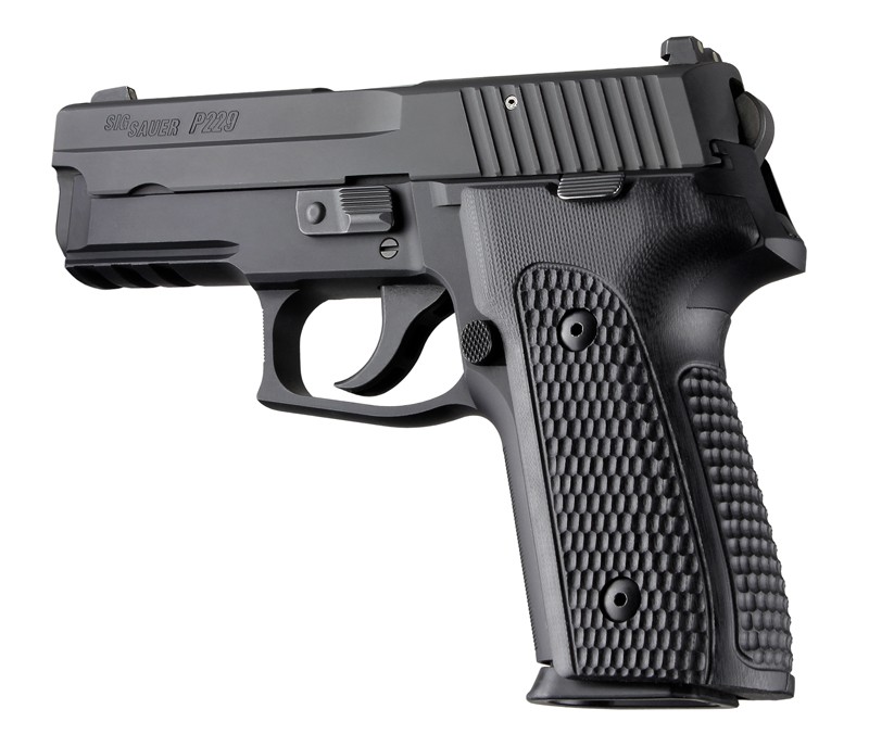 SIG Sauer P228 P229 DAK Piranha Grip G10 - Solid Black