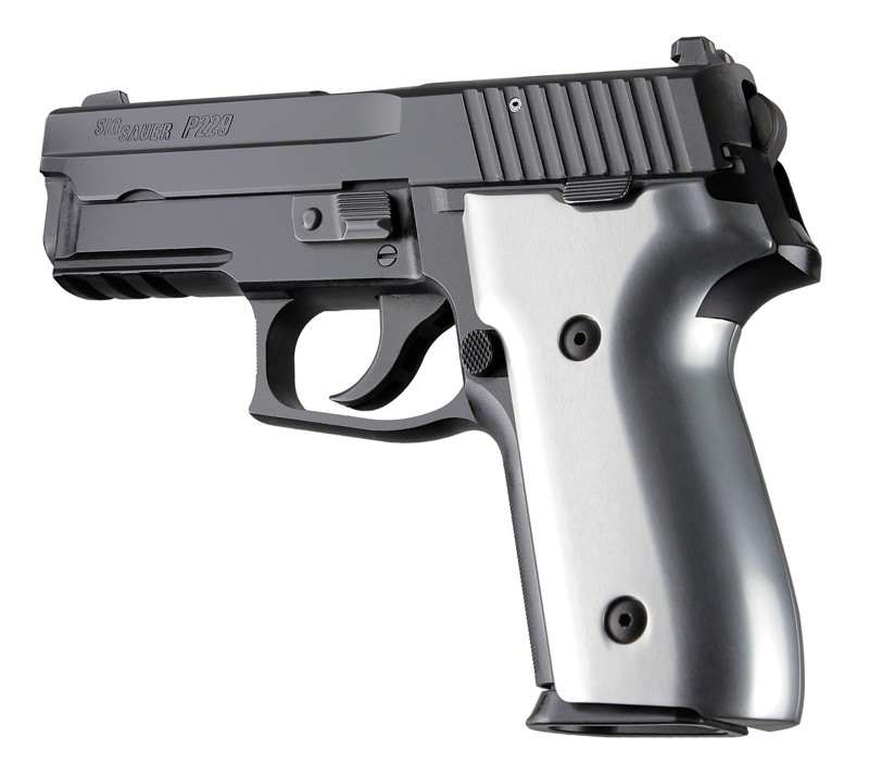 SIG Sauer P228 P229 DAK Aluminum - Brushed Gloss Clear Anodize 