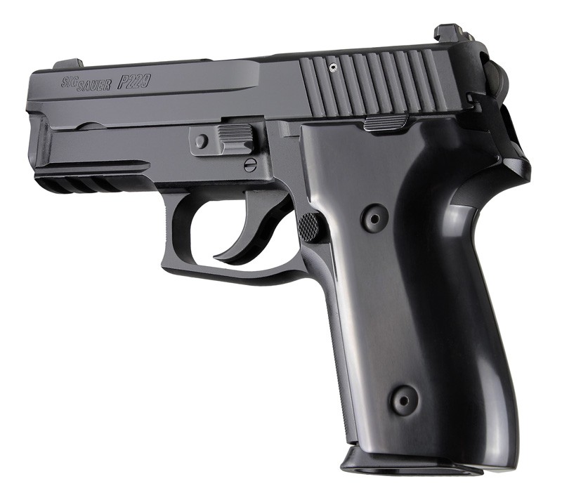 SIG Sauer P228 P229 DAK Aluminum - Brushed Gloss Black Anodize