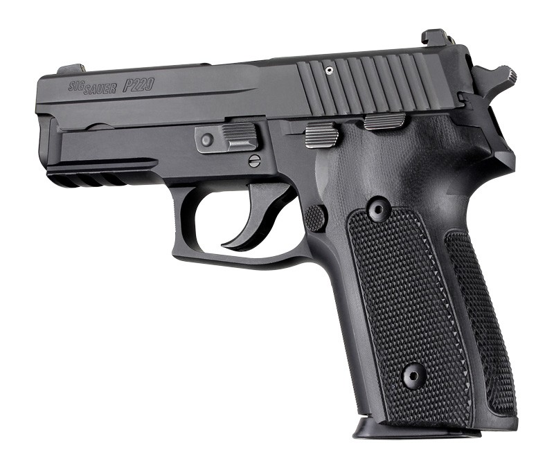 SIG Sauer P228 - P229 Checkered G10 - Black