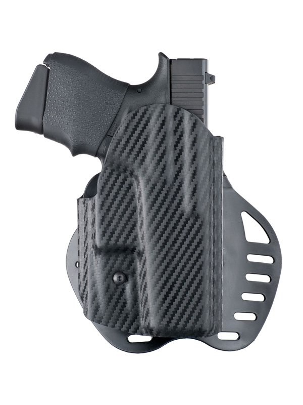 ARS Stage 1 - Carry Holster Glock 43 Right Hand CF Weave