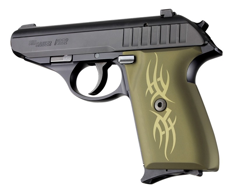 SIG Sauer P230 P232 Tribal Aluminum - Green Anodize