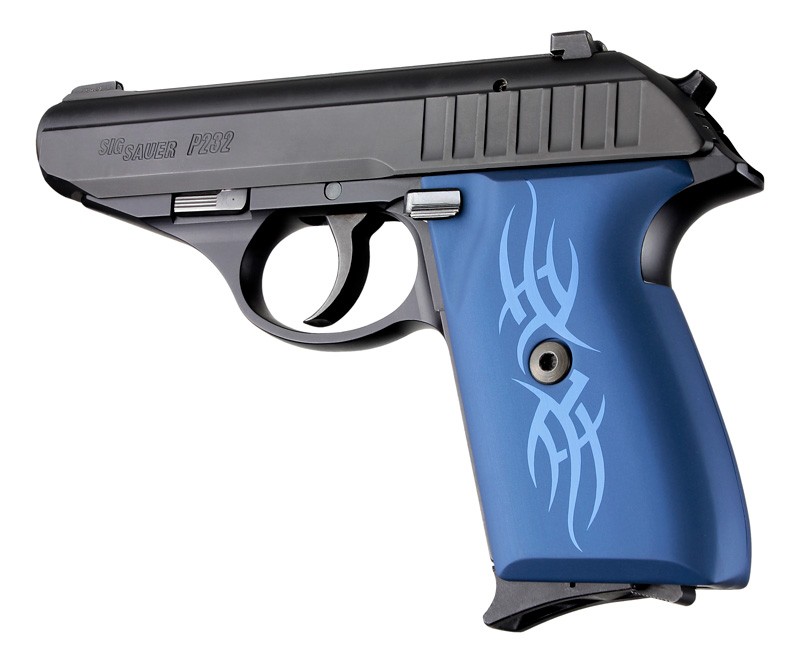 SIG Sauer P230 P232 Tribal Aluminum - Blue Anodize