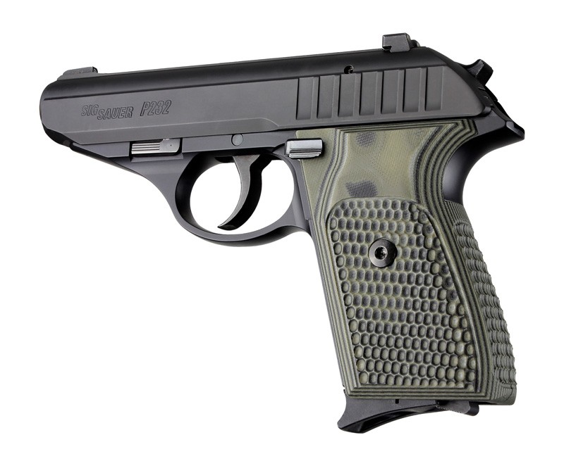 SIG Sauer P230 P232 Piranha Grip G10 - G-Mascus Green