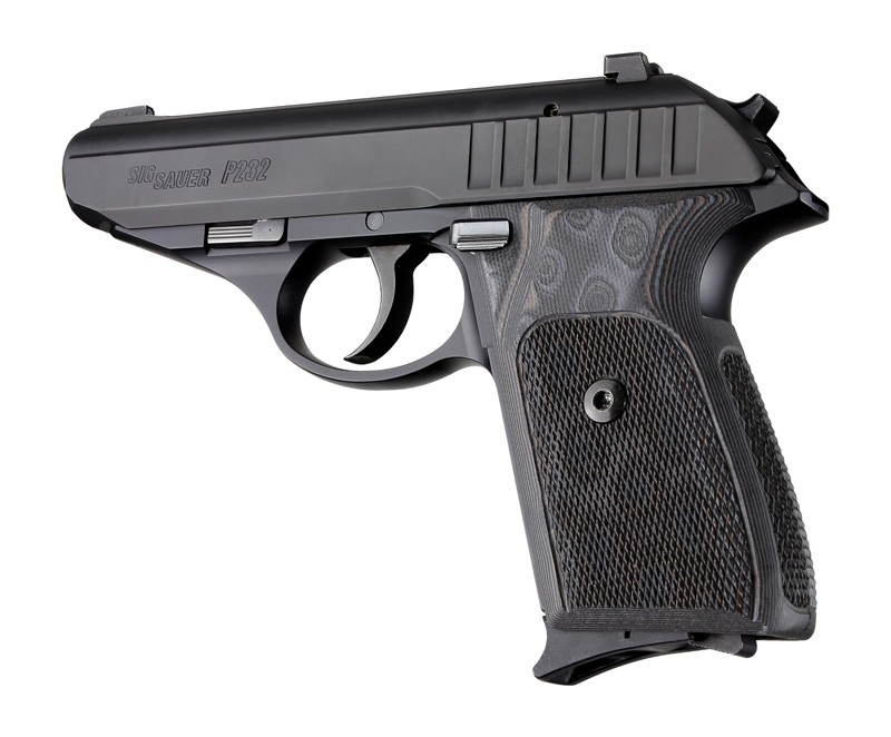 SIG Sauer P230 P232 Checkered G10 - G-Mascus Black/Gray