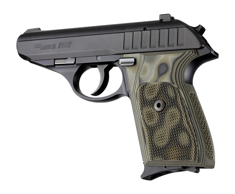 SIG Sauer P230 P232 Checkered G10 - G-Mascus Green