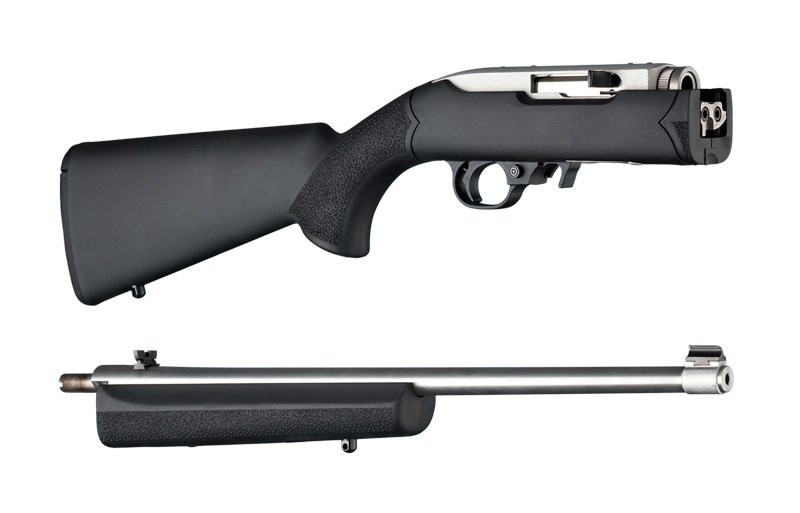Ruger 10-22 Takedown Standard Barrel Black Rubber OverMolded Stock 