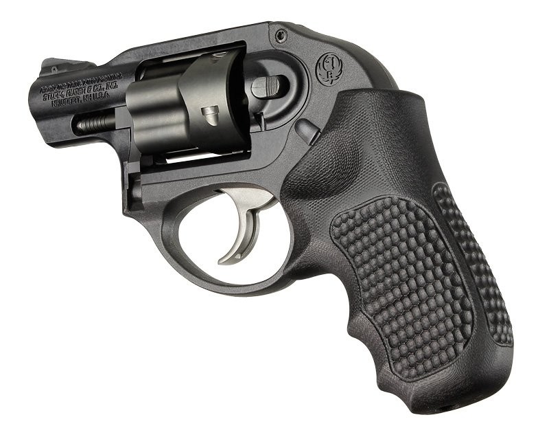 Ruger LCR/LCRx Piranha Grip G10 - Solid Black