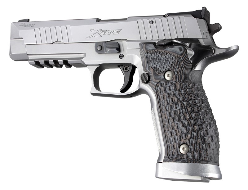 SIG Sauer P226 SAO X5 X6 Chain Link G10 - G-Mascus Black/Gray