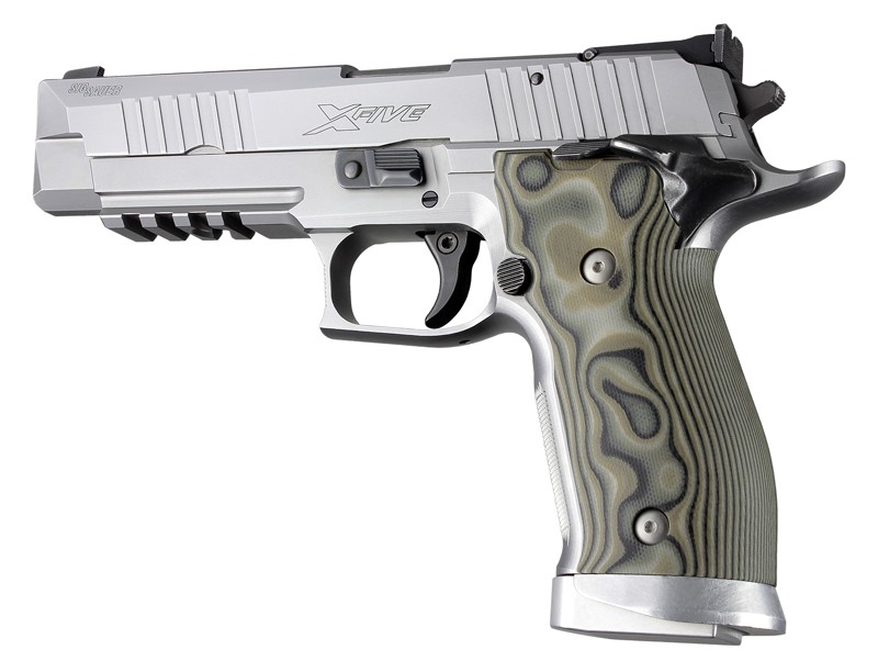 SIG Sauer P226 SAO X5 X6 Smooth G10 - G-Mascus Green
