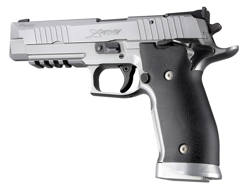 SIG Sauer P226 SAO X5 X6 Smooth G10 - Solid Black