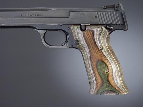 S&W 41 Lamo Camo Left hand thumb rest
