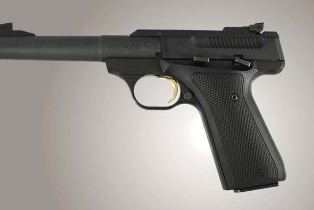 Browning Buckmark Checkered G10 - Black