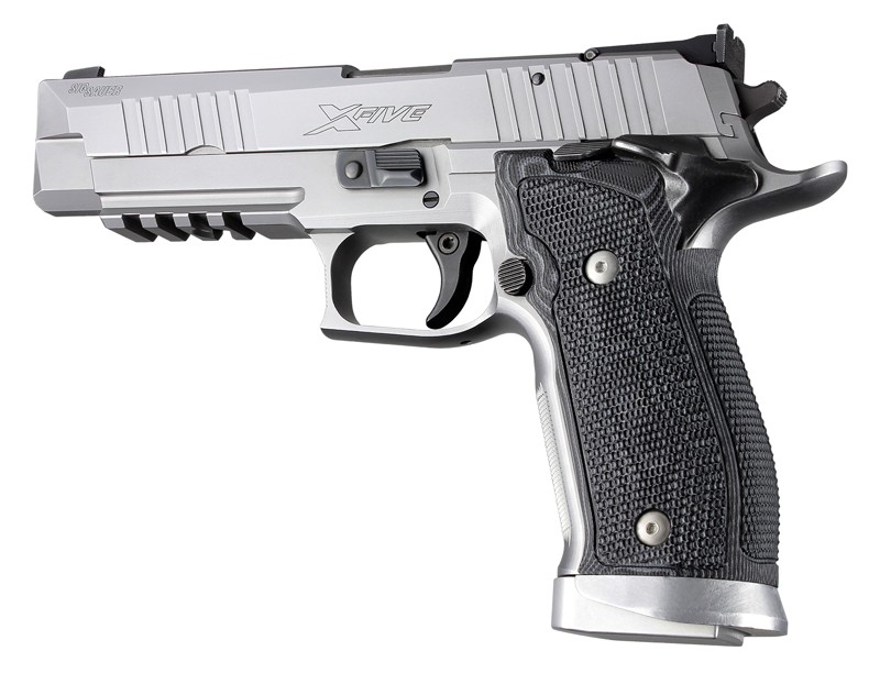 SIG Sauer P226 SAO X5 X6 Piranha Grip G10 - G-Mascus Black