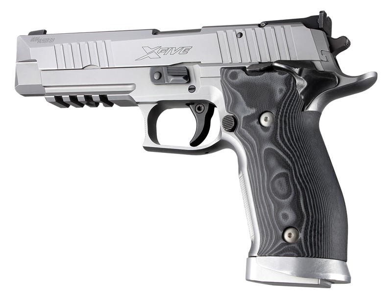 SIG Sauer P226 SAO X5 X6 Smooth G10 - G-Mascus Black