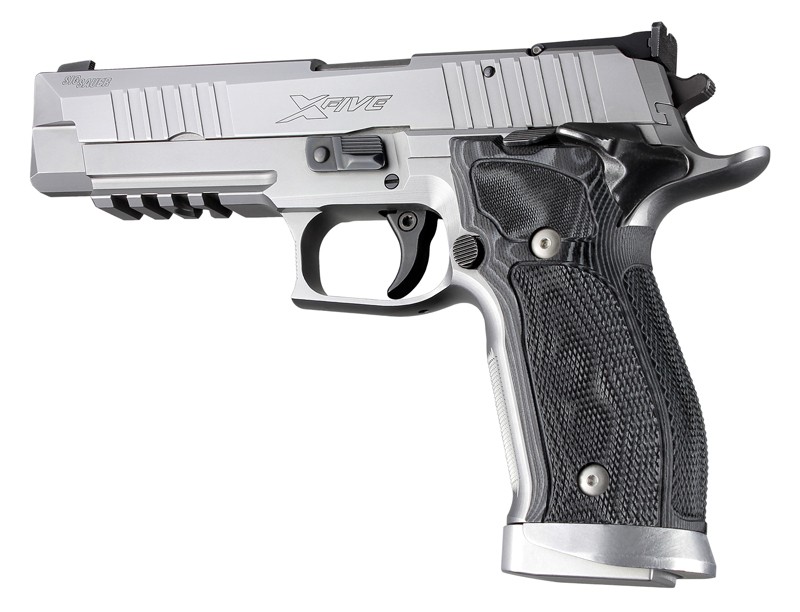 SIG Sauer P226 SAO X5 X6 Checkered G10 - G-Mascus Black