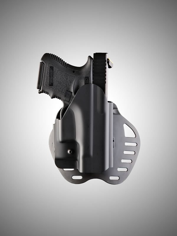 ARS Stage 1 - Carry Holster Glock 26, 27, 28, 33, 39 Right Hand Black