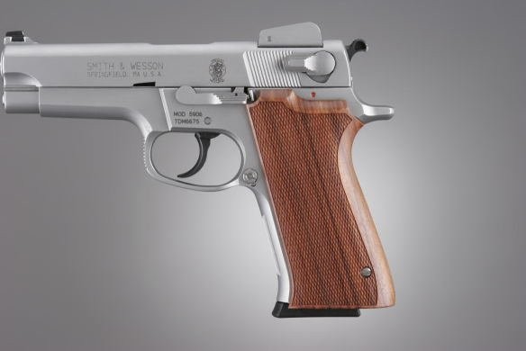 S&W 5900 Series Pau Ferro Checkered