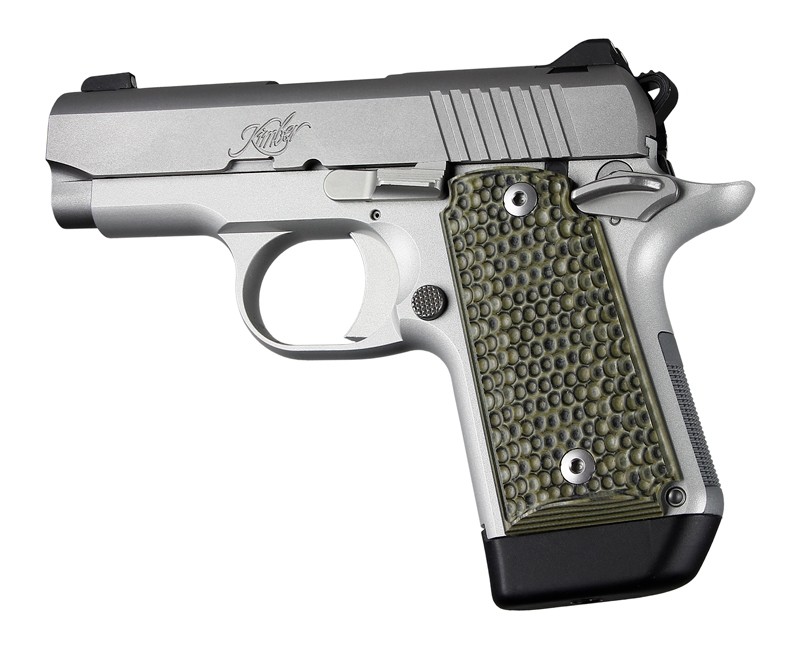 Kimber Micro 9 Ambi Safety Piranha G10 - G-Mascus Green