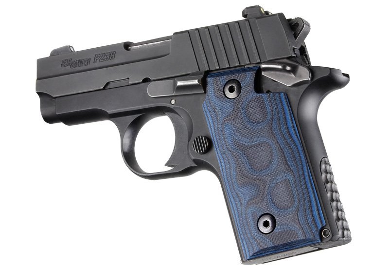 SIG Sauer P238 G10 - G-Mascus Blue Lava