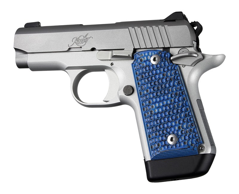 Kimber Micro 9 Ambi Safety Piranha G10 - G-Mascus Blue Lava