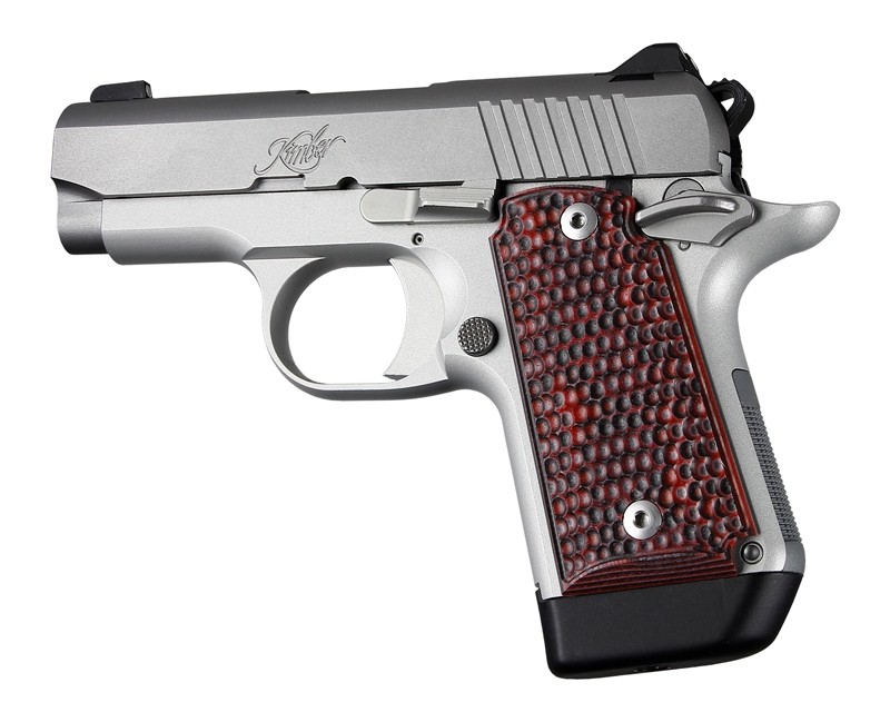 Kimber Micro 9 Ambi Safety Piranha G10 - G-Mascus Red Lava