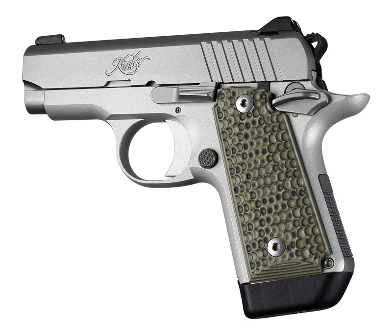 Kimber Micro .380 Ambidextrous Piranha G10 - G-Mascus Green