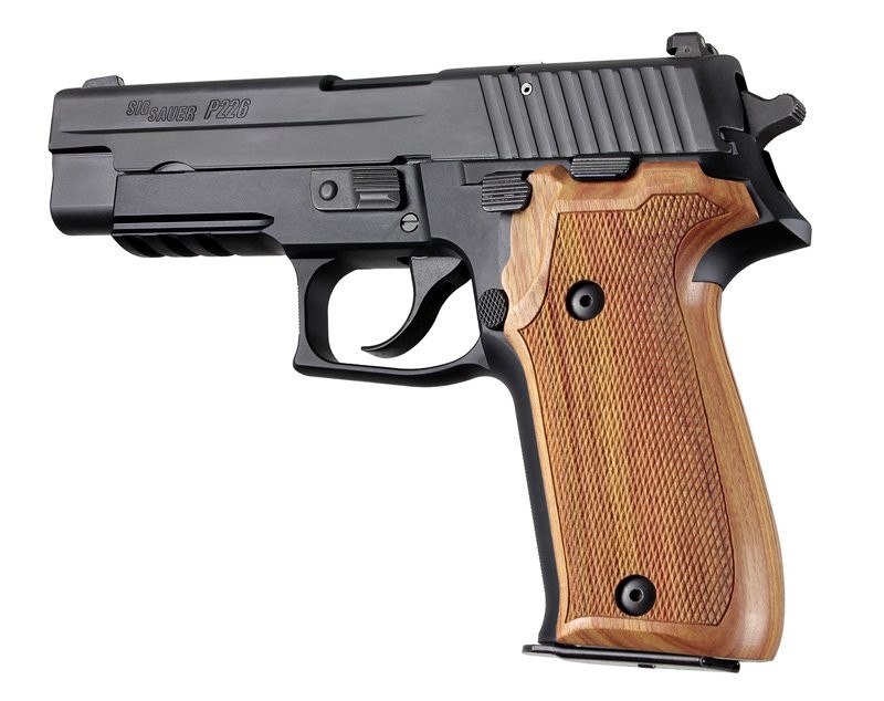SIG Sauer P226 Tulipwood Checkered
