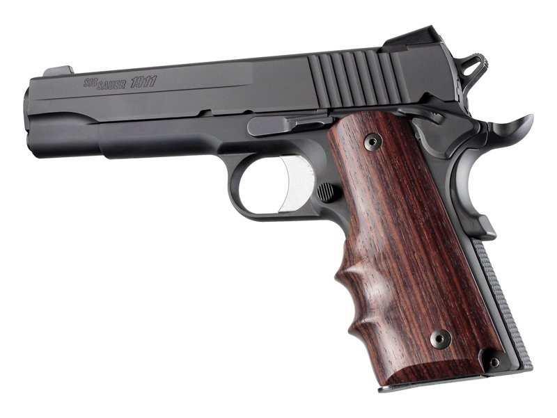 1911 Govt. Model Rosewood With Finger Grooves