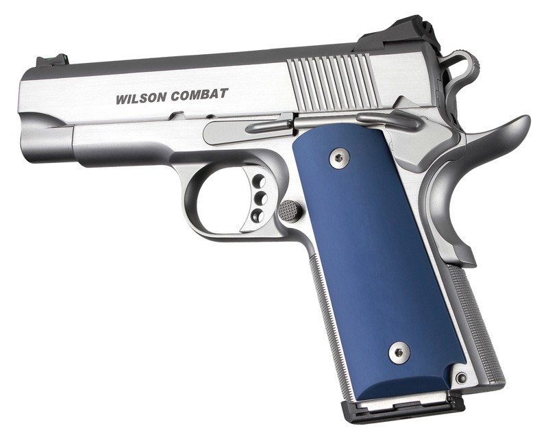 1911 Officers Model Aluminum - Matte Blue Anodized