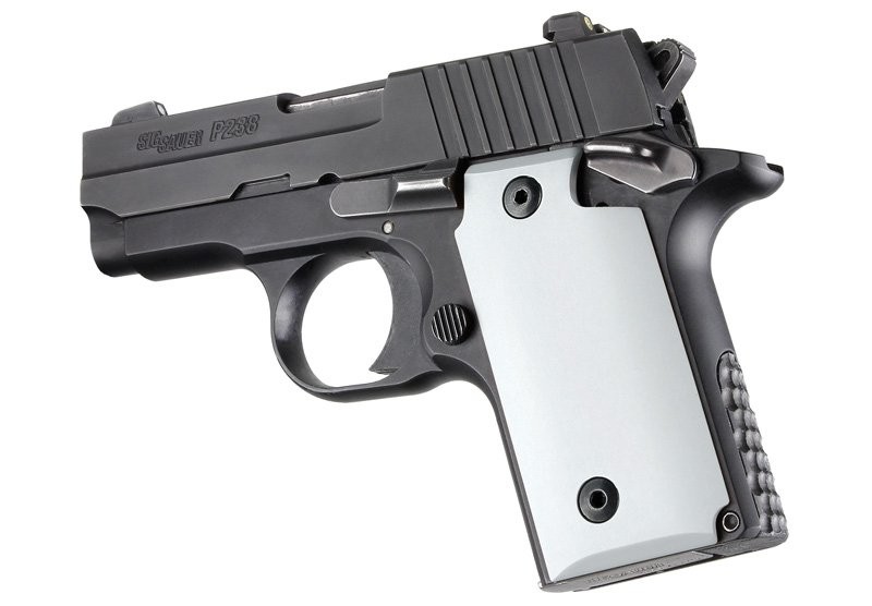 SIG Sauer P238 Aluminum - Matte Clear Anodize 
